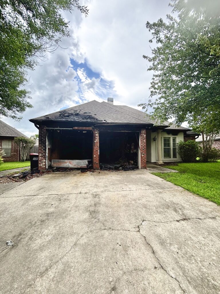 Greenhaven Drive house purchased after fire damage in Lafayette LA
